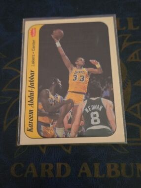 Kareem Abdul-Jabbar Los Angeles Lakers Basketball Card